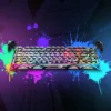 GravaStar HE 8000Hz Ultra-Fast Hall Effect Gaming Set - Neon Graffiti