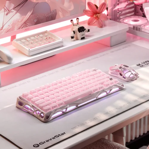 GravaStar Pro Gaming Set - Sakura Pink